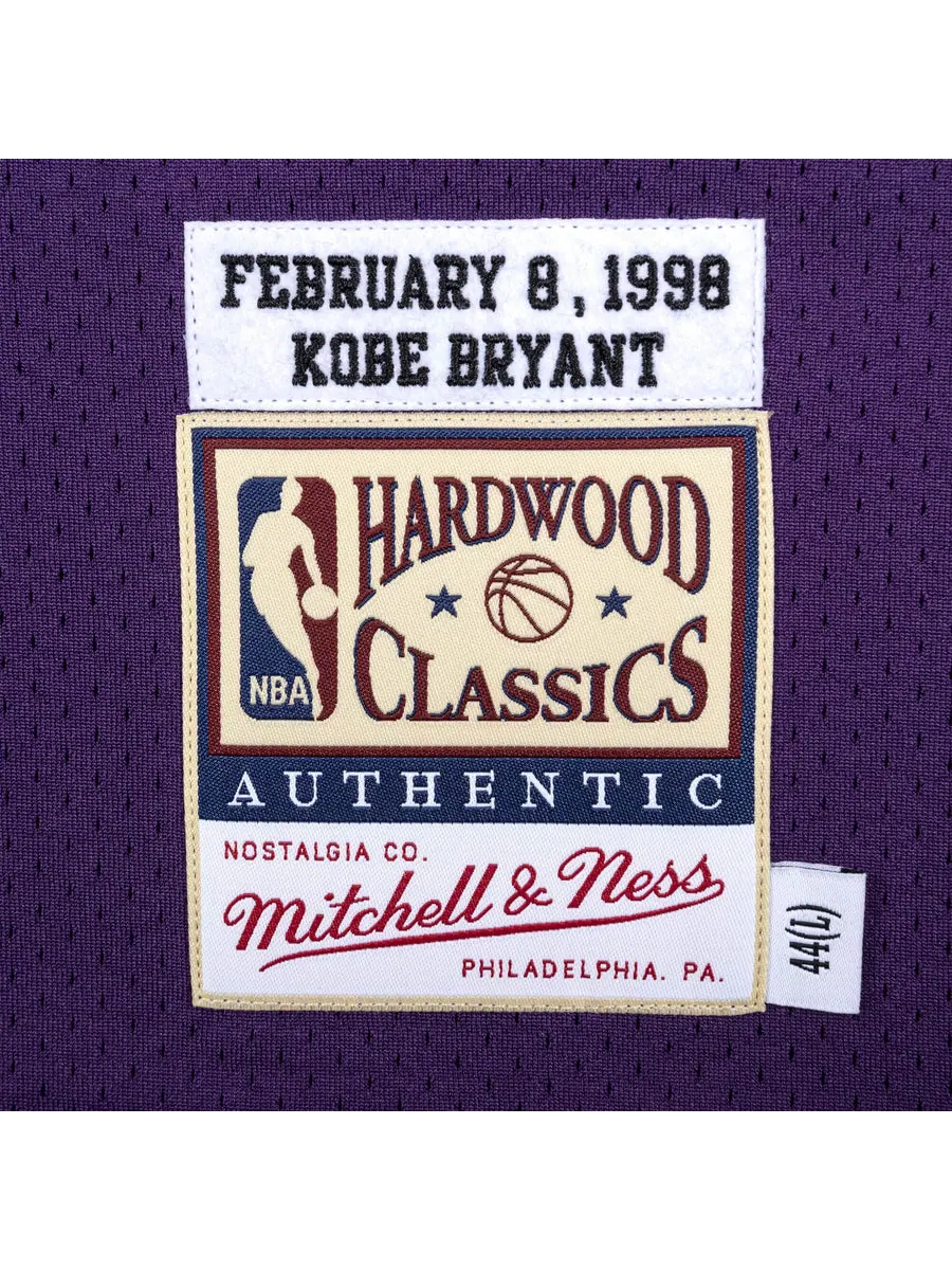 Джерси Mitchell & Ness NBA Kobe Bryant All-Star 1998 West Jersey #8 — изображение 3 из 3, фиолетовый