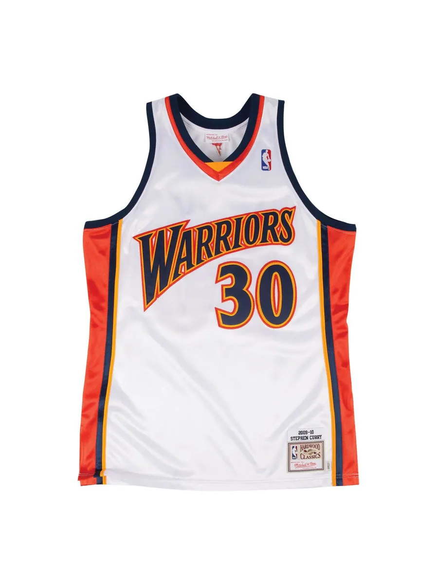 Джерси Mitchell & Ness NBA x Golden State Warriors 2009-10 Jerseys 'Stephen Curry 30' — изображение 1 из 1, белый