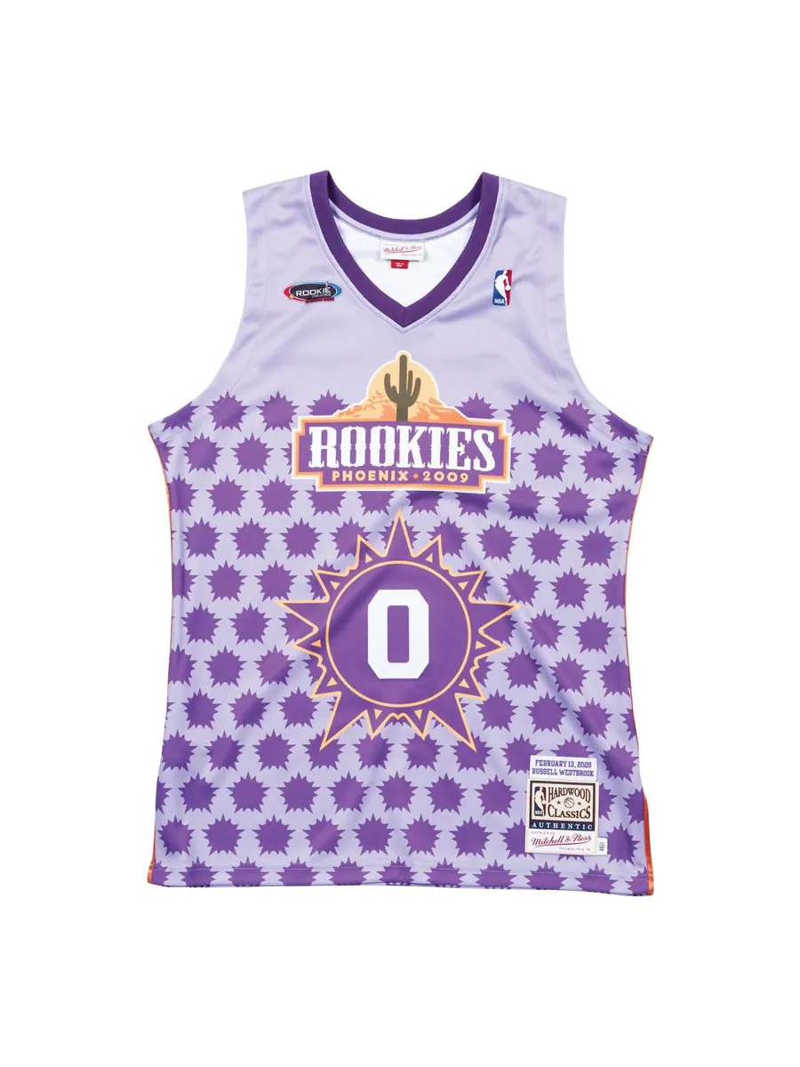 Джерси Mitchell & Ness x NBA Rookie Team 2009 Jerseys 'Russell Westbrook 0' — изображение 1 из 3, фиолетовый