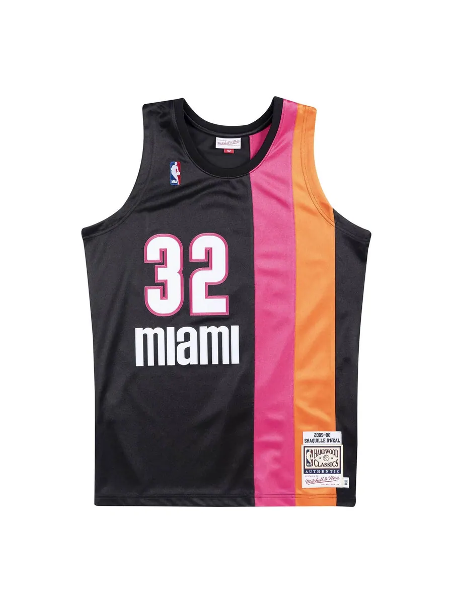 Джерси Mitchell & Ness x NBA Miami Heat 2005-06 Jerseys 'Shaquille O'Neal 32' — изображение 1 из 3, черный