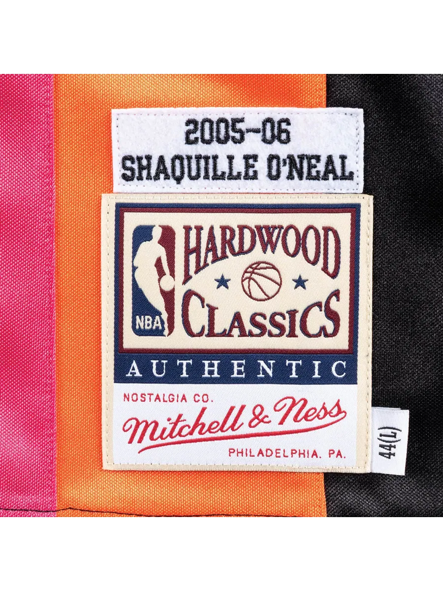Джерси Mitchell & Ness x NBA Miami Heat 2005-06 Jerseys 'Shaquille O'Neal 32' — изображение 3 из 3, черный