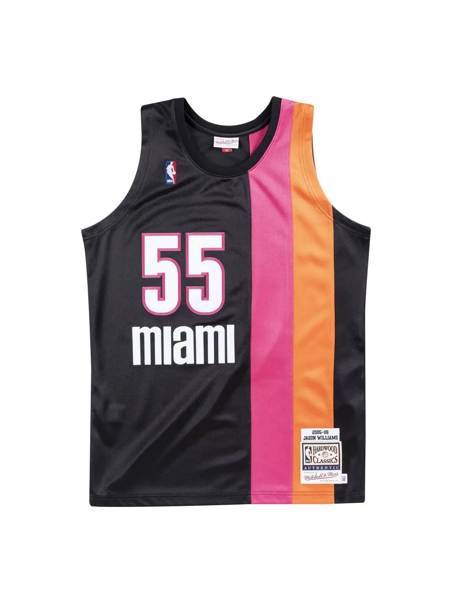 Джерси Mitchell & Ness x NBA Miami Heat 2005-06 Jerseys 'Jason Williams 55' — изображение 1 из 3, черный