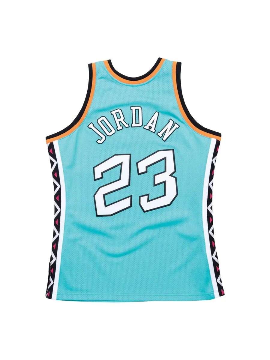 Джерси Mitchell & Ness NBA Michael Jordan All-Star 1996 East Jersey #23 — изображение 2 из 3, бирюзовый
