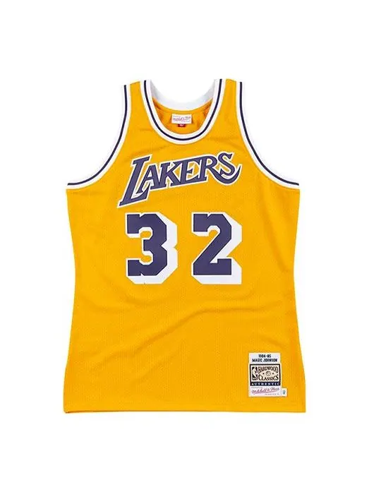 Баскетбольное джерси Mitchell & Ness AU 84-85 32 — изображение 1 из 2
