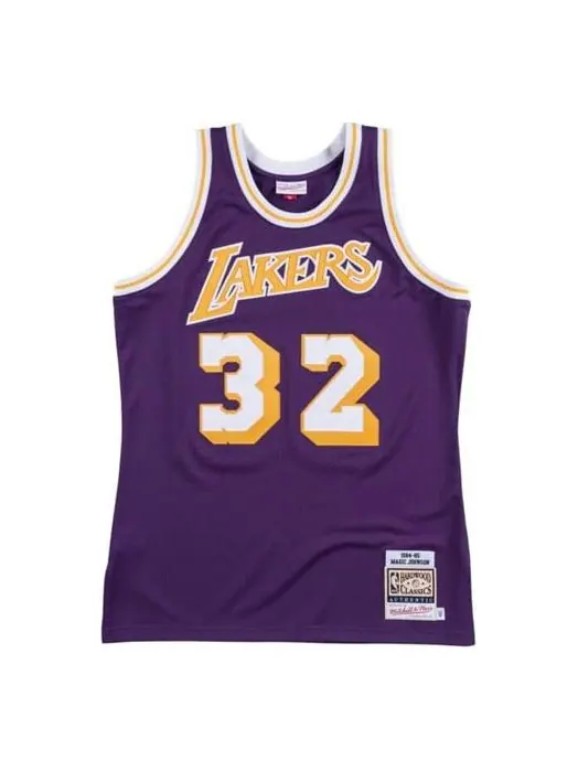 Баскетбольное джерси Mitchell & Ness NBA AU 1984-85 32 — изображение 1 из 2