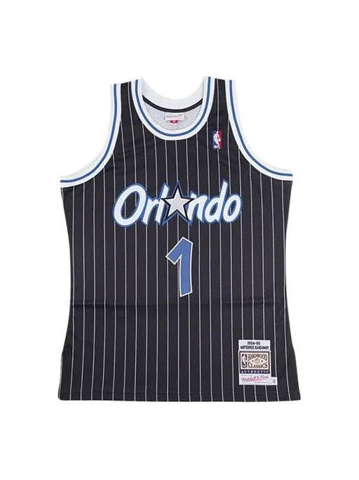 Джерси Mitchell & Ness NBA Anfernee Hardaway Orlando Magic 1994/95 Authentic Jersey #1 — изображение 1 из 2, черный