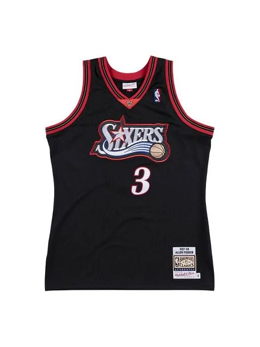Баскетбольное джерси Mitchell & Ness NBA AU 1997-98 76 3 — изображение 1 из 2