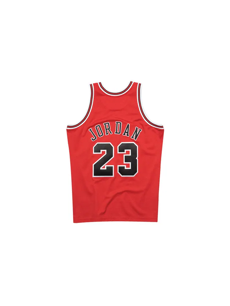 Джерси Mitchell & Ness NBA Authentic Jersey Chicago Bulls 1997-98 Michael Jordan 'Red' — изображение 2 из 2, красный