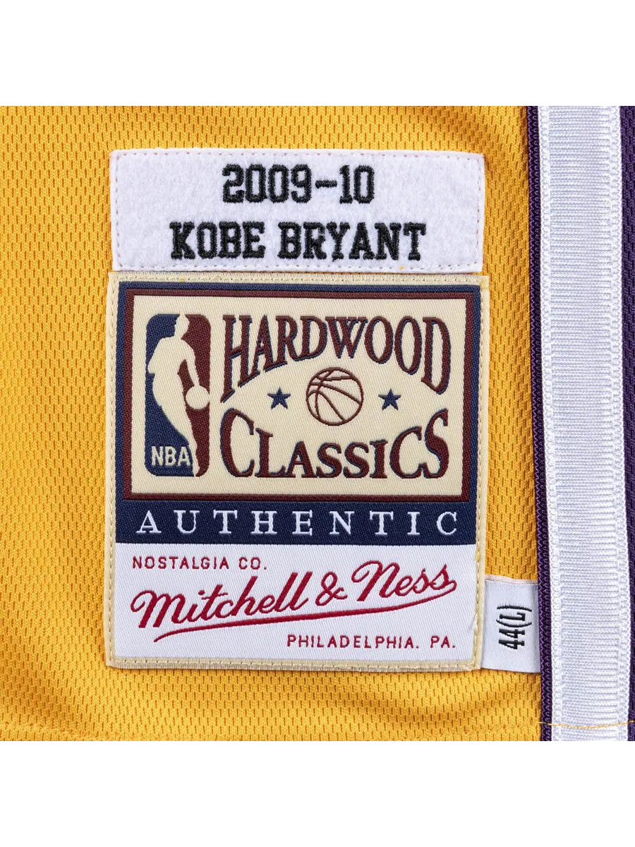 Джерси Mitchell & Ness x NBA Los Angeles Lakers 2009-10 Jersey 'Kobe Bryant 24' — изображение 3 из 3, желтый