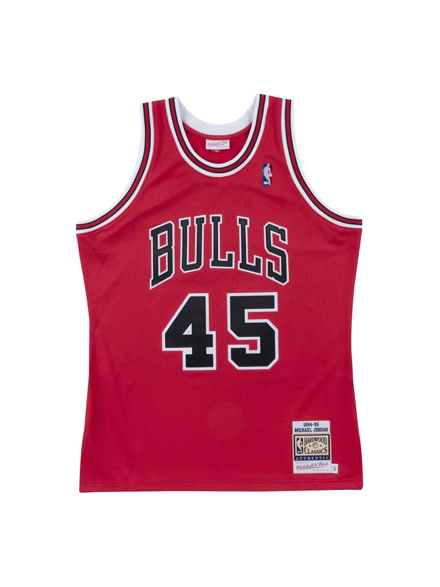 Джерси Mitchell & Ness NBA Michael Jordan Chicago Bulls 1994/95 Jersey #45 — изображение 1 из 3, красный