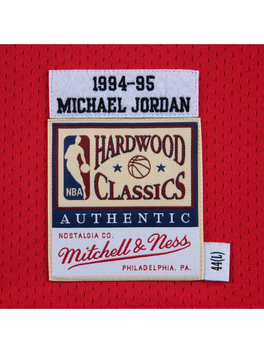 Джерси Mitchell & Ness NBA Michael Jordan Chicago Bulls 1994/95 Jersey #45 — изображение 3 из 3, красный