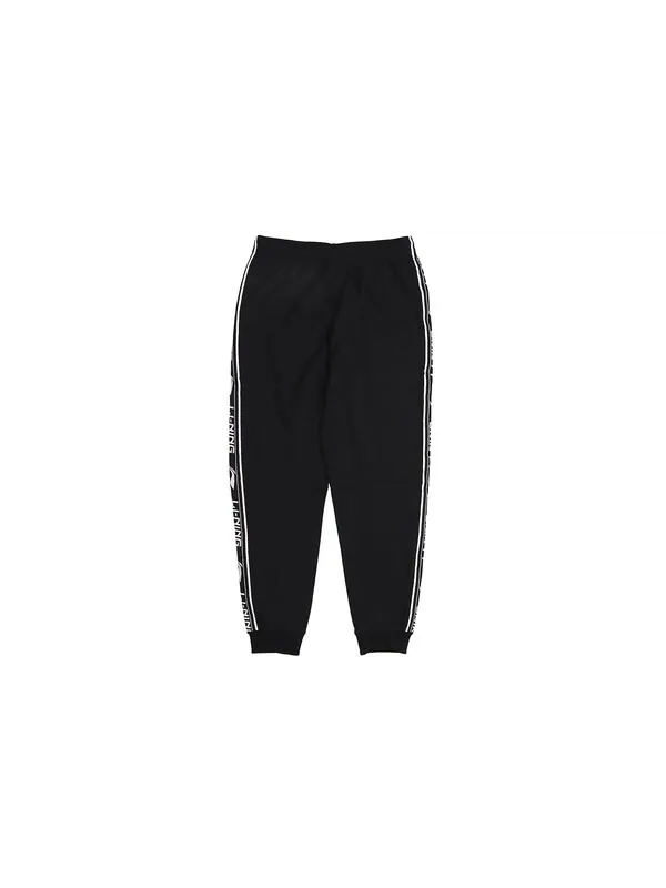 Штаны с графическим принтом, спортивные штаны Li-Ning — изображение 2 из 2, черный/белый