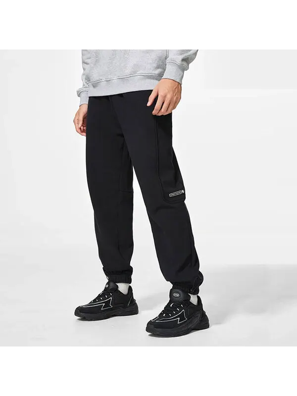 Штаны badfive logo спортивные штаны Li-Ning — изображение 4 из 4, черный