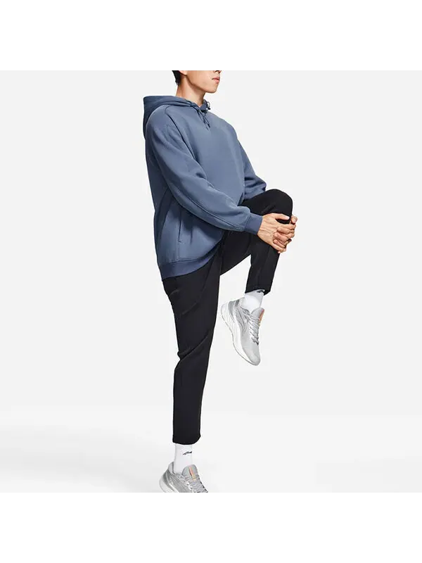 Штаны с логотипом прямые спортивные штаны Li-Ning — изображение 4 из 4, черный/белый