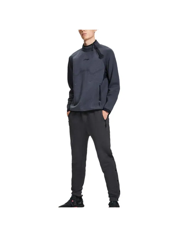 Штаны cba баскетбольные прямые спортивные штаны Li-Ning — изображение 4 из 4, черный