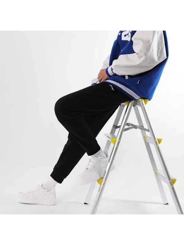 Штаны светоотражающие логотипы джоггеры брюки Li-Ning — изображение 3 из 4, черный