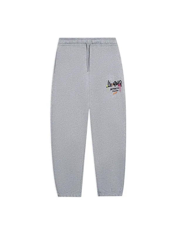 Штаны возможно все графические спортивные штаны Li-Ning — изображение 1 из 2, серый/мульти