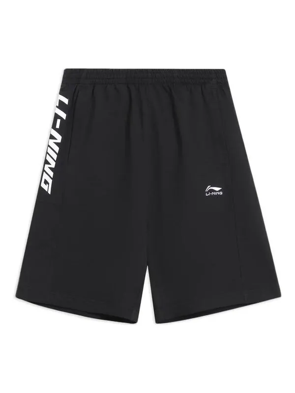 Шорты графические шорты Li-Ning — изображение 1 из 2, черный/белый