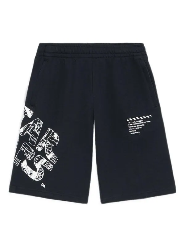 Шорты x Звездные войны графические шорты Li-Ning — изображение 1 из 2, черный/белый