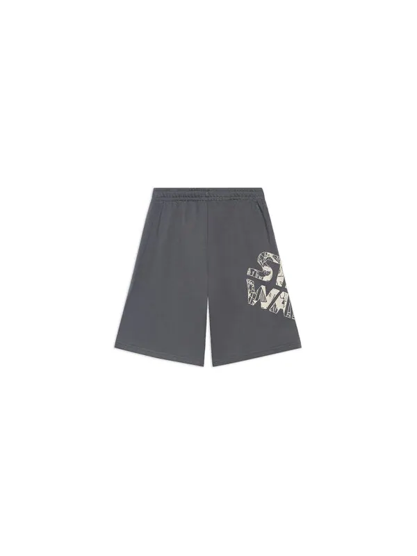 Шорты x Звездные войны графические шорты Li-Ning — изображение 2 из 2, серый/белый