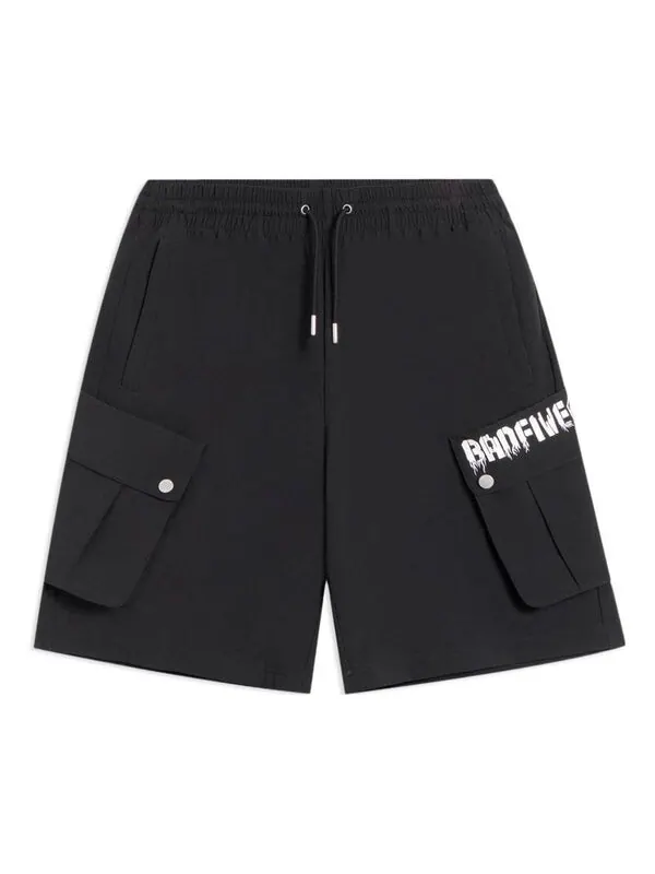 Шорты badfive с графическим карманом Li-Ning — изображение 1 из 2, черный/белый