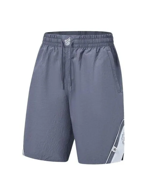 Шорты x мистер мультфильм badfive спортивные короткие Li-Ning — изображение 1 из 2, серый