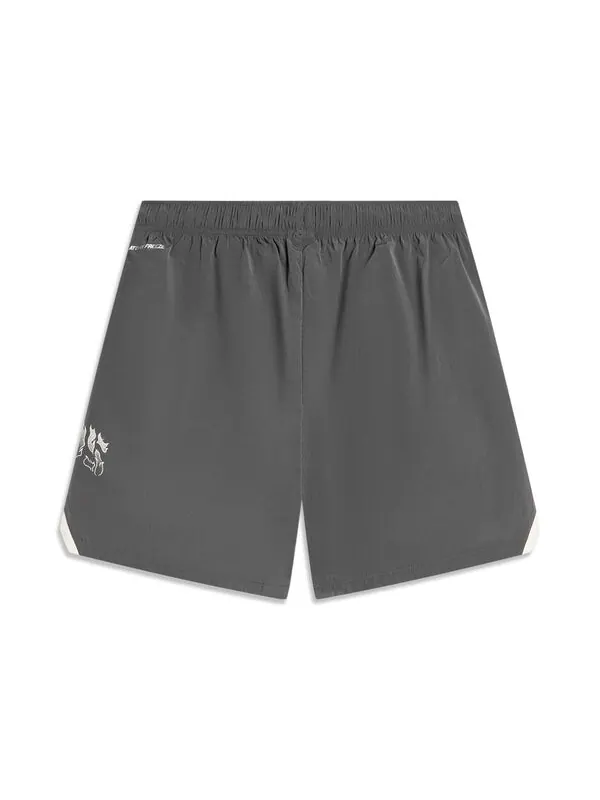 Шорты badfive сухие замороженные шорты Li-Ning — изображение 2 из 2, темный серый/белый