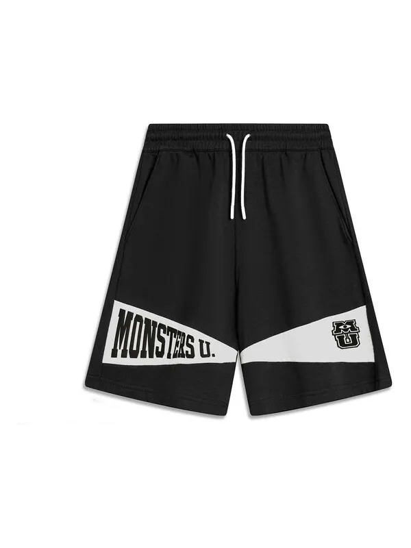 Шорты x Дисней Монстры Университет графические шорты Li-Ning — изображение 1 из 2, черный/белый