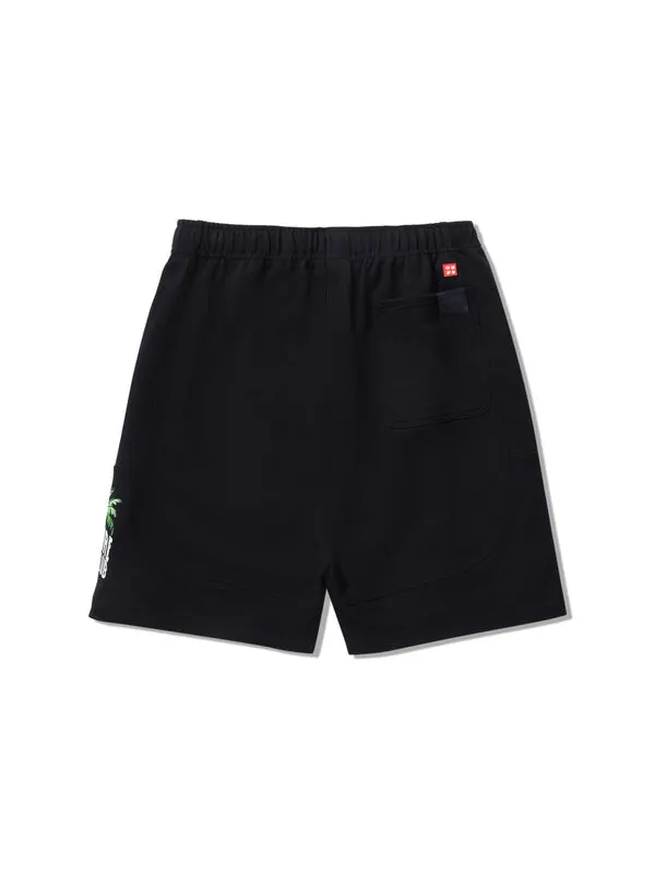 Шорты x миллиардер мальчиков клуб графические шорты Li-Ning — изображение 2 из 2, черный