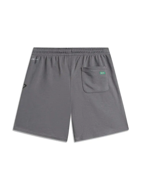 Шорты badfive changan boys графические шорты Li-Ning — изображение 2 из 2, серый
