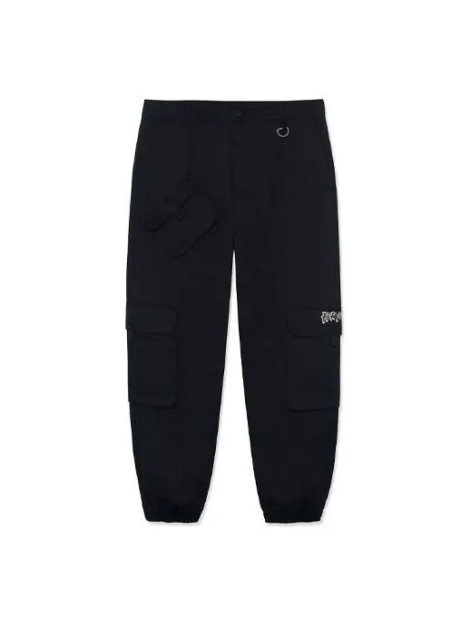 Брюки badfive changan boy свободные брюки-карго Li-Ning — изображение 1 из 2, черный