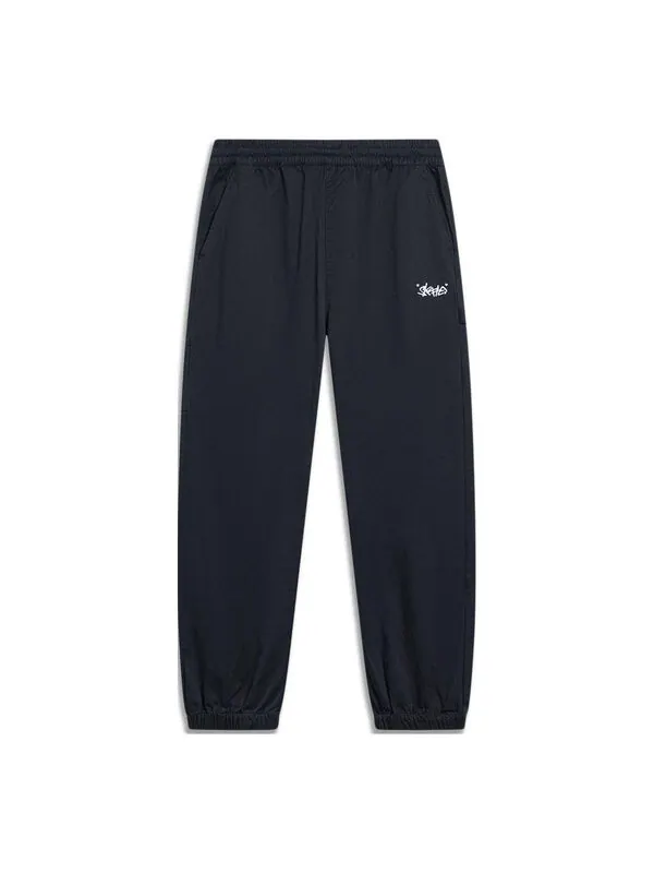 Штаны x disney oswald графические штаны для бега Li-Ning — изображение 1 из 2, черный/белый