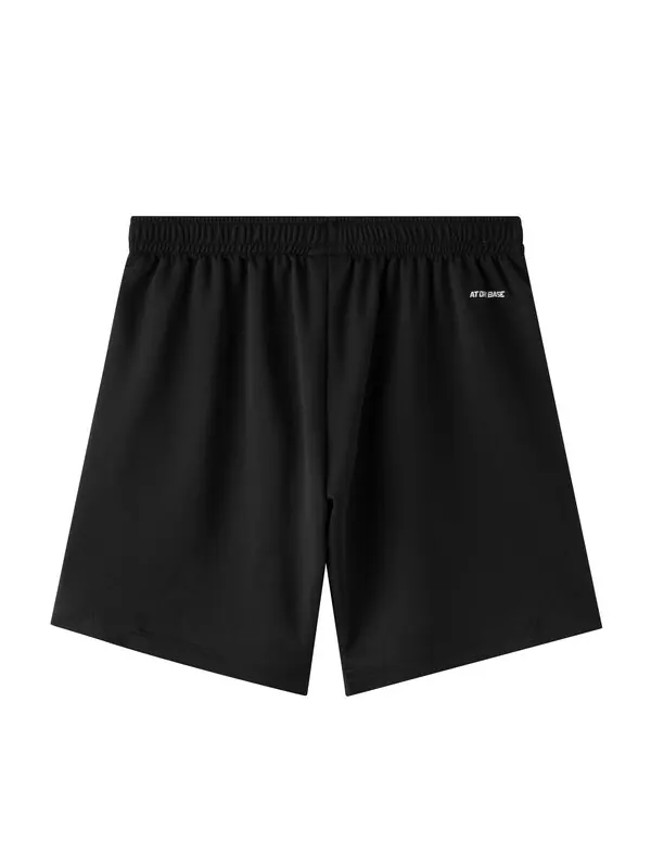 Шорты с логотипом для настольного тенниса трикотажные шорты Li-Ning — изображение 2 из 2, черный
