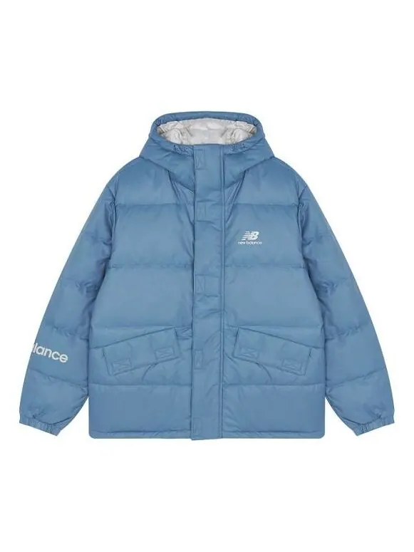 Куртка с логотипом пуховик New Balance
