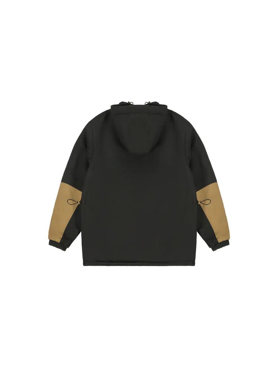 Куртка New Balance hooded Casual Jacket Couple Style Black — изображение 4 из 4, черный