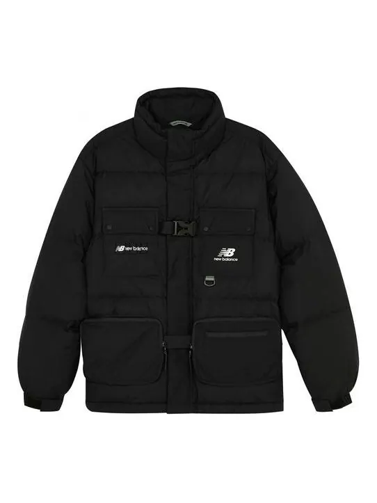 Куртка с логотипом пуховик New Balance