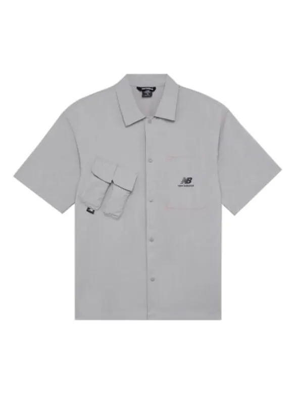 Рубашка тренд рубашка с коротким рукавом New Balance
