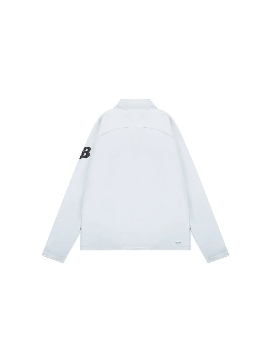 Куртка New Balance Tenacity Football Training Track Jacket 'White' — изображение 2 из 2, белый