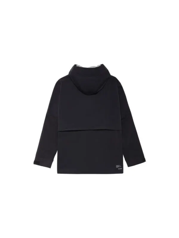 Куртка с капюшоном, пуховики средней длины New Balance — изображение 2 из 4, черный