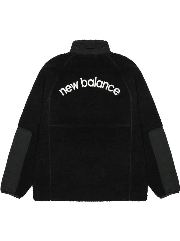 Куртка стиль жизни хлопок теплое пальто New Balance — изображение 2 из 4, черный/белый