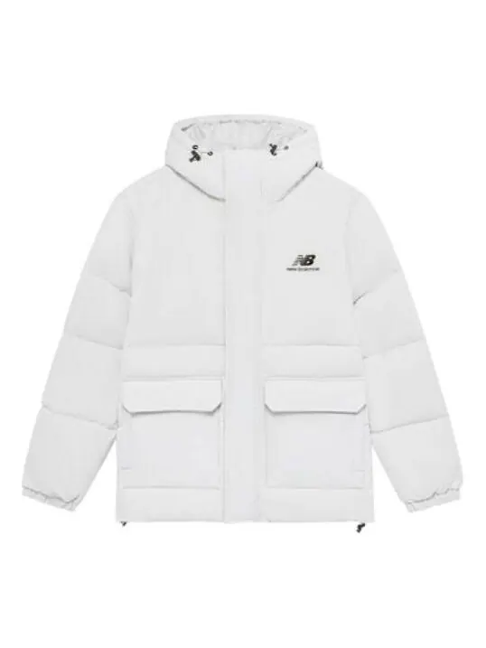 Куртка с логотипом пуховик New Balance