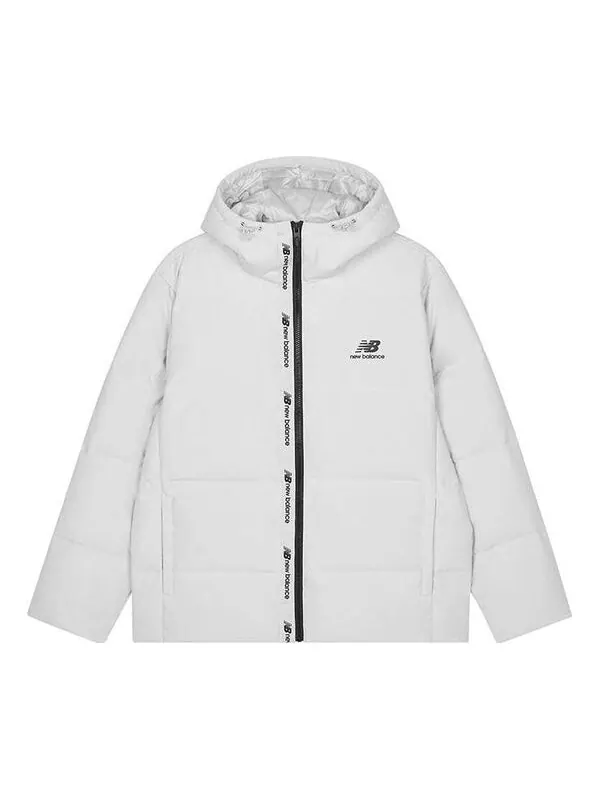Куртка с логотипом пуховик New Balance