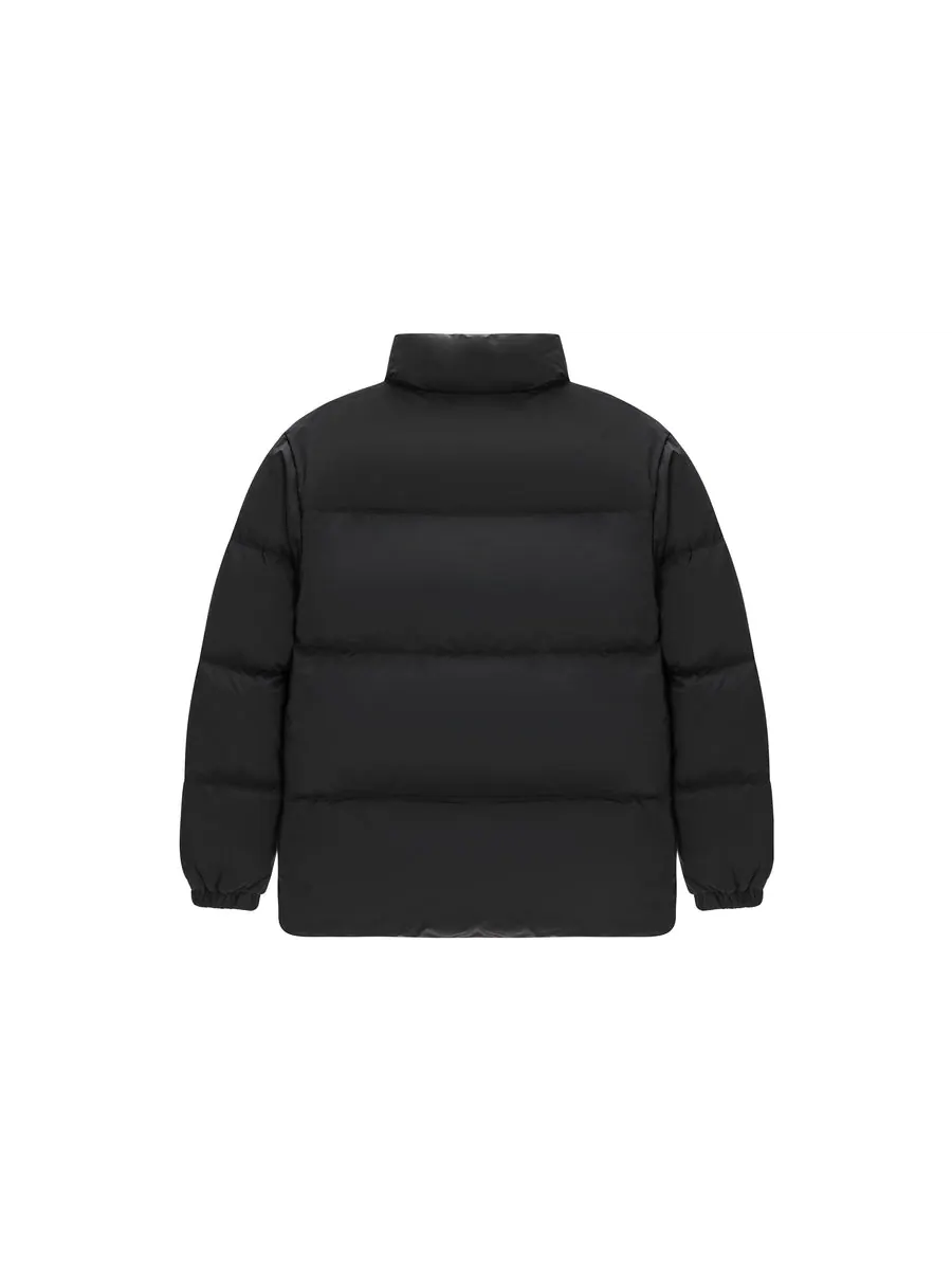 Куртка New Balance Logo Print Down Jacket 'Black' — изображение 2 из 2, черный