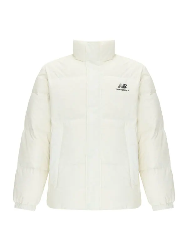 Куртка с логотипом спортивные пуховики New Balance