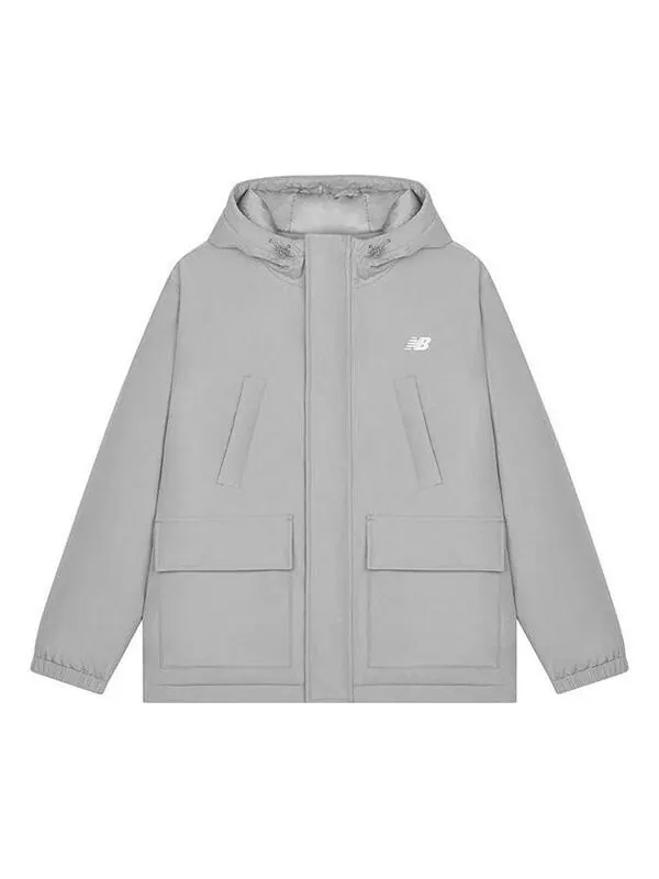 Куртка повседневная спортивная куртка New Balance — изображение 1 из 2, серый