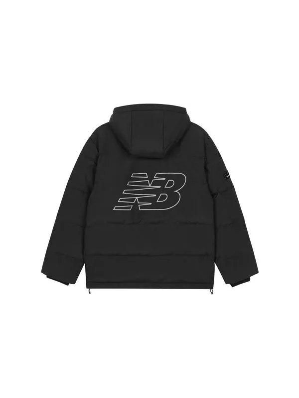 Куртка nb logo зимняя пуховая куртка New Balance — изображение 2 из 3, черный