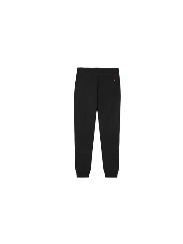 Штаны Essentials Stacked Logo спортивные штаны New Balance — изображение 2 из 2, черный/белый