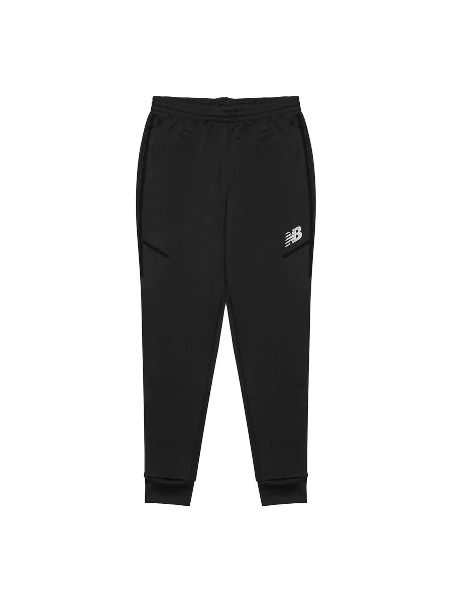 Спортивные брюки New Balance Logo Knit Pants 'Phantom' — изображение 1 из 4, черный