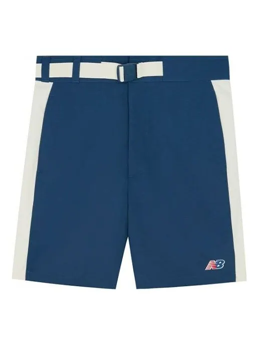 Шорты x anb classic color block shorts 'teal beige' New Balance — изображение 1 из 2, бежевый