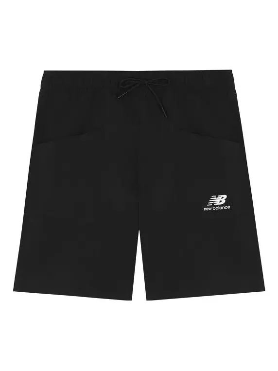 Шорты основные базовые шорты New Balance — изображение 1 из 2, черный/белый